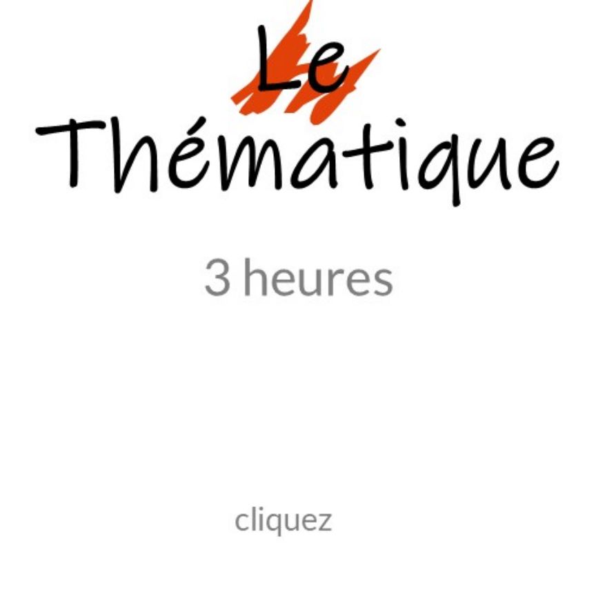 formule sur 3 heures en individuel