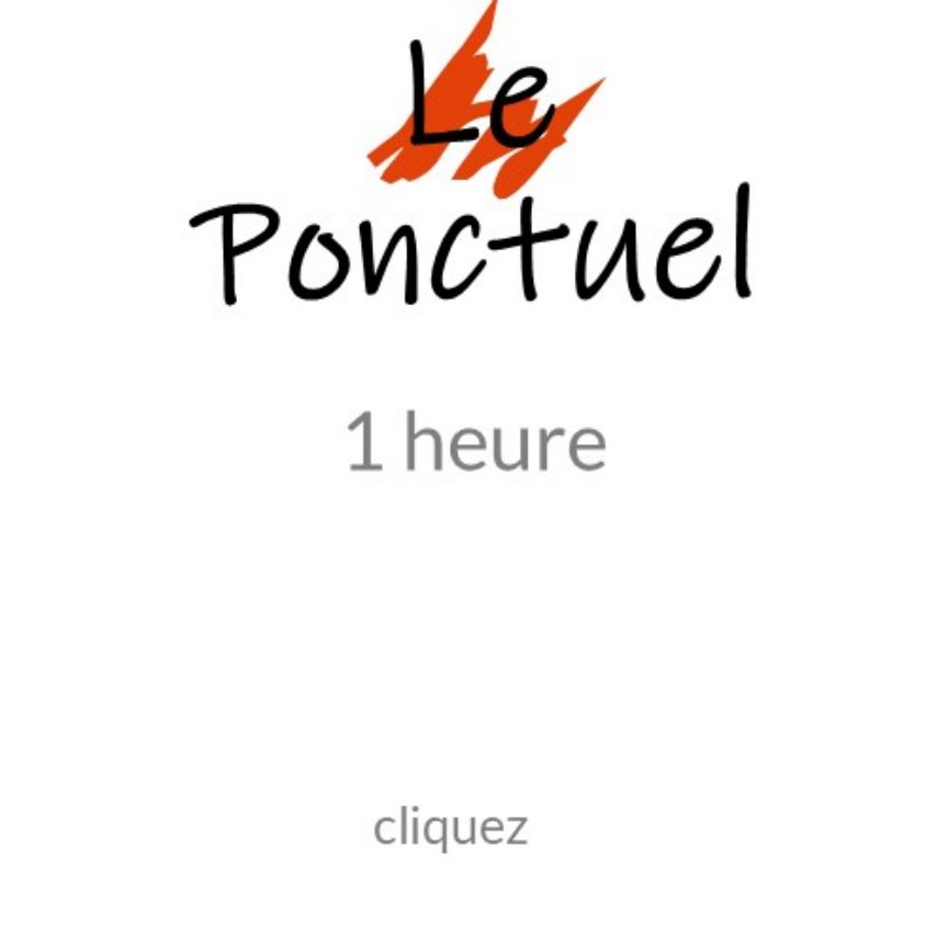 La formule sur 1 heure en individuel